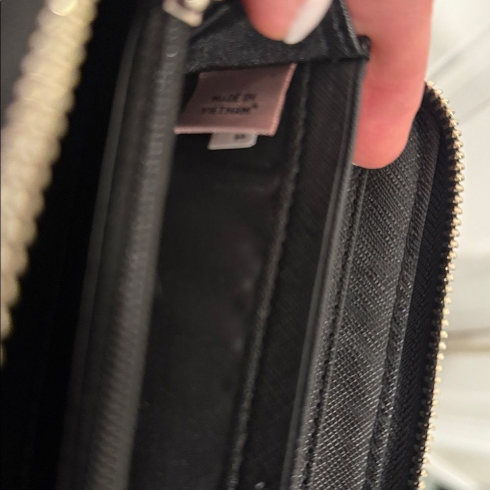 Coach Black Zip-Around Wallet - Picture 10 of 16